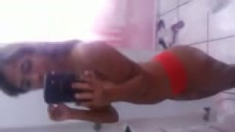 Amanda novinha moreninha danada de Manaus se filmando no espelho caiu na net